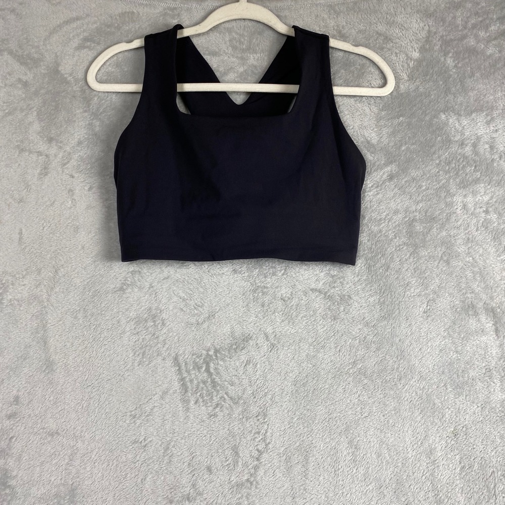 Free People Movement Square Neck Racerback Sports Bra Black Size M